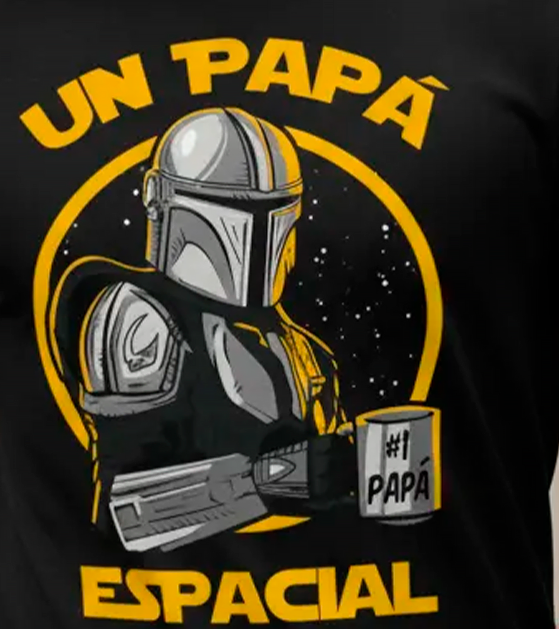 Polera Papá Espacial - Dia Del Padre