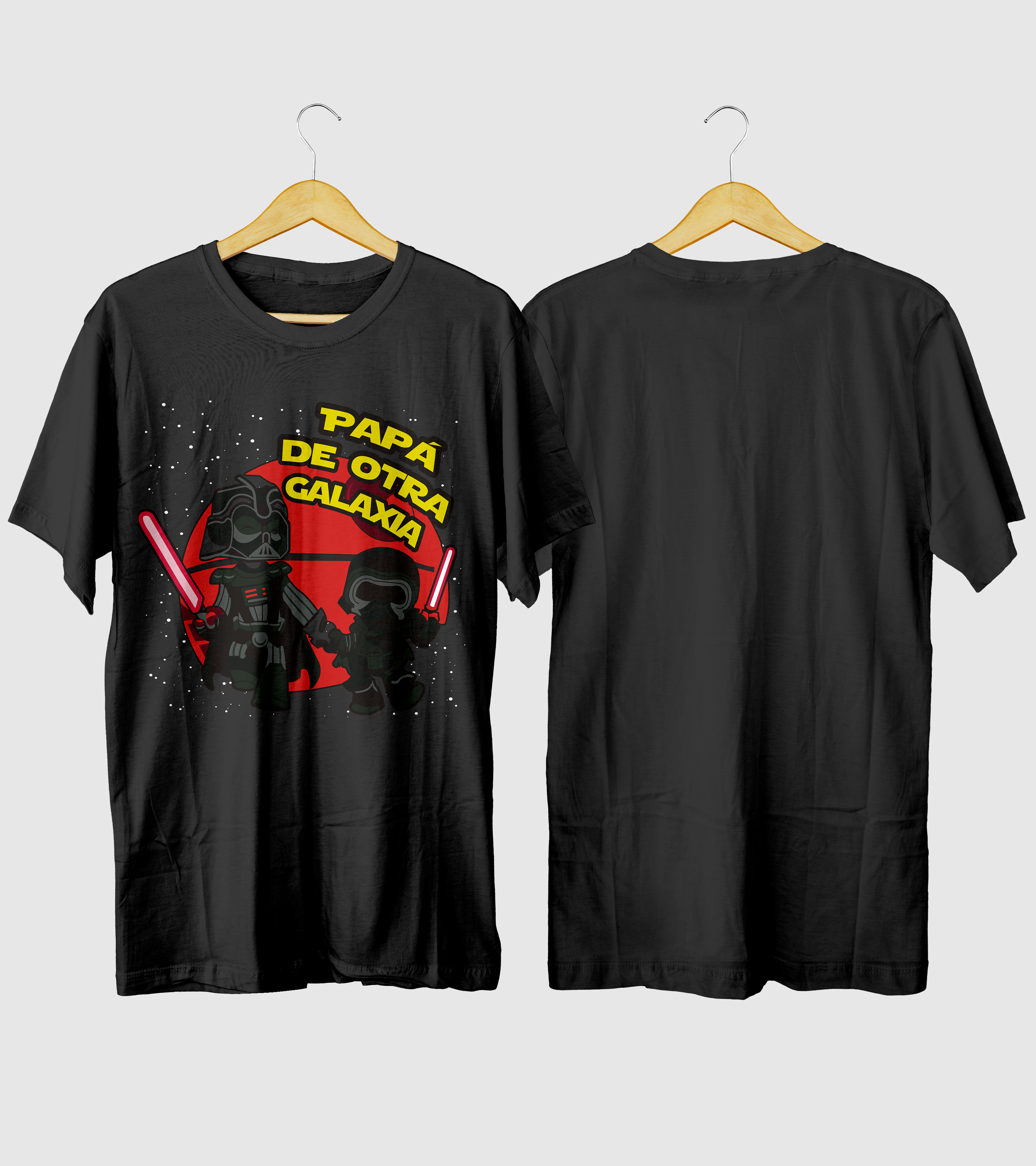 Polera Papá De Otra Galaxia - Dia Del Padre