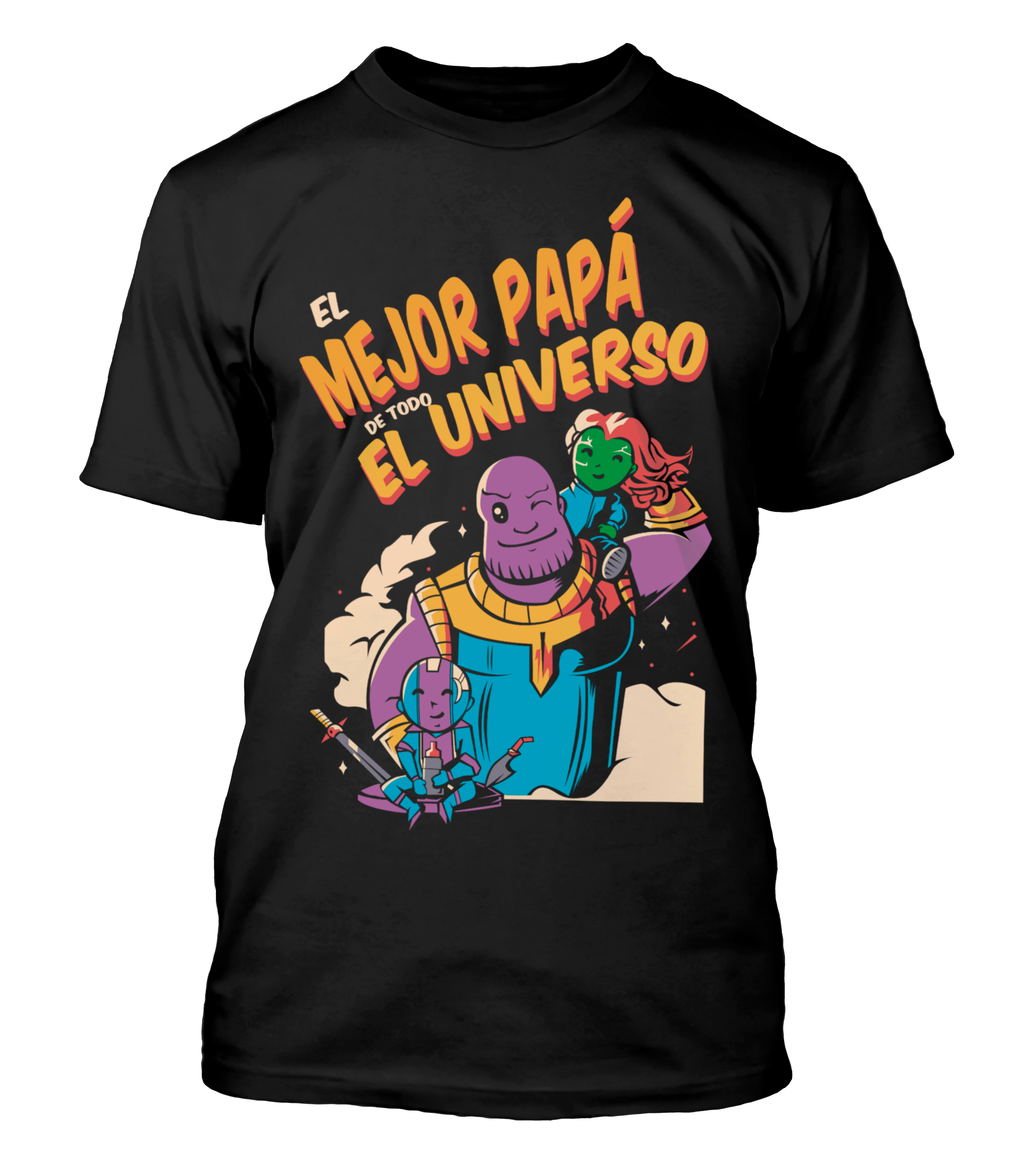 Polera Mejor Papá Del Universo - Dia Del Padre