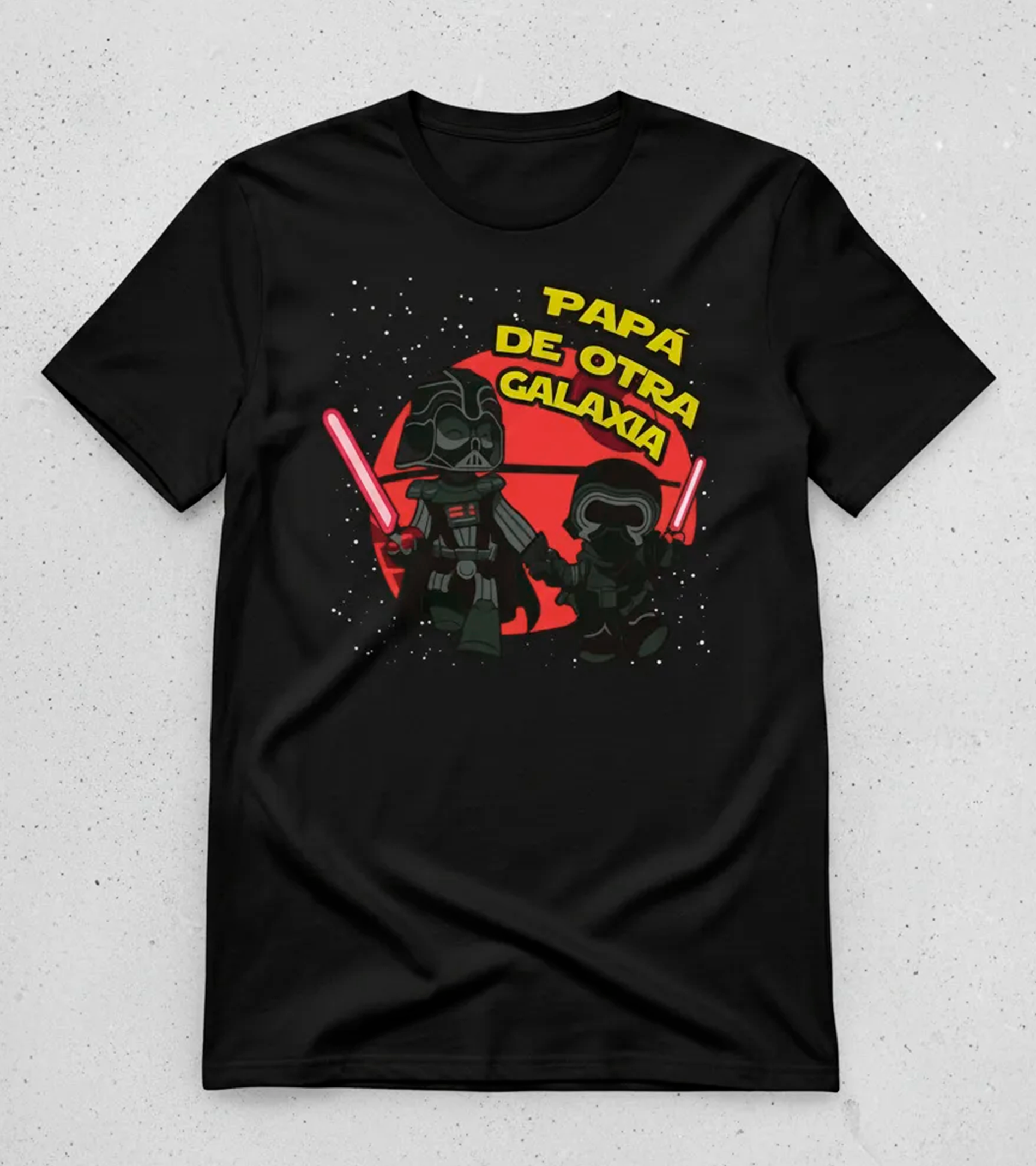 Polera Papá De Otra Galaxia - Dia Del Padre