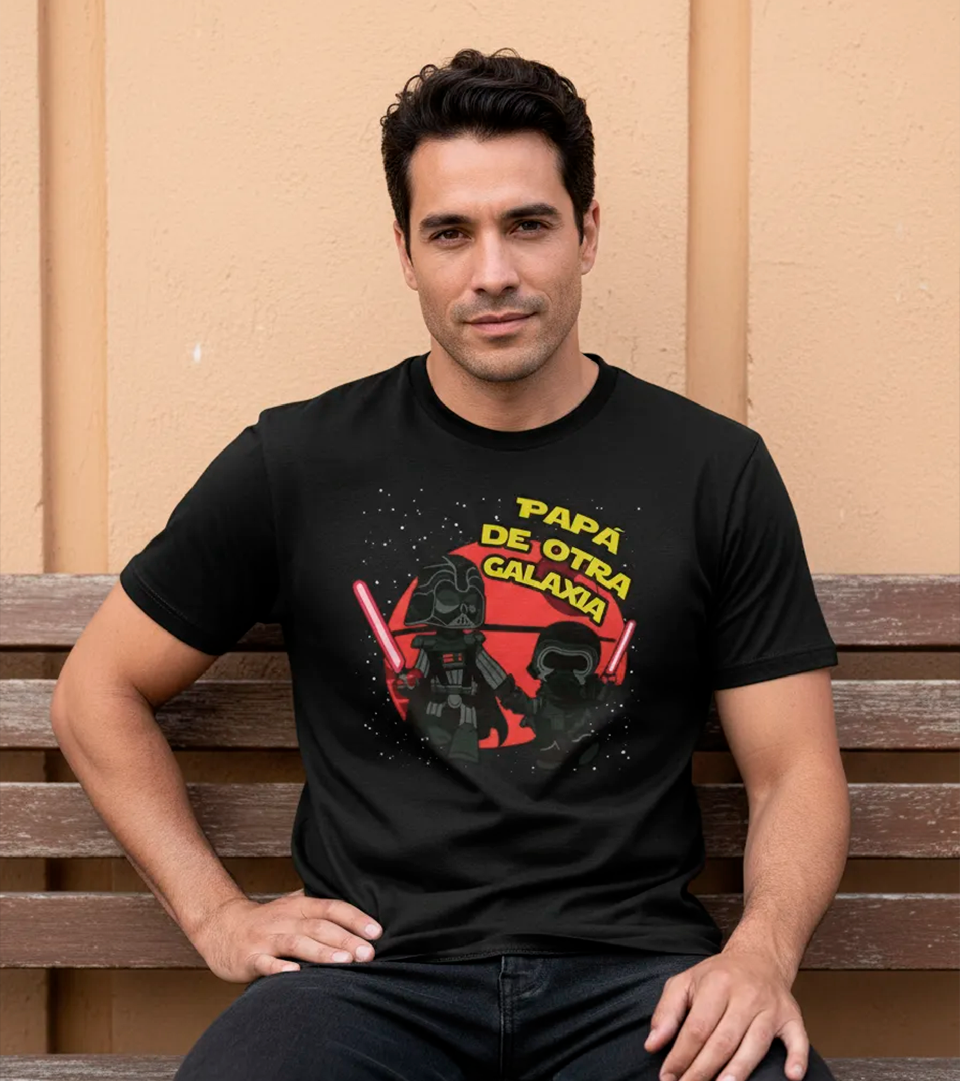 Polera Papá De Otra Galaxia - Dia Del Padre