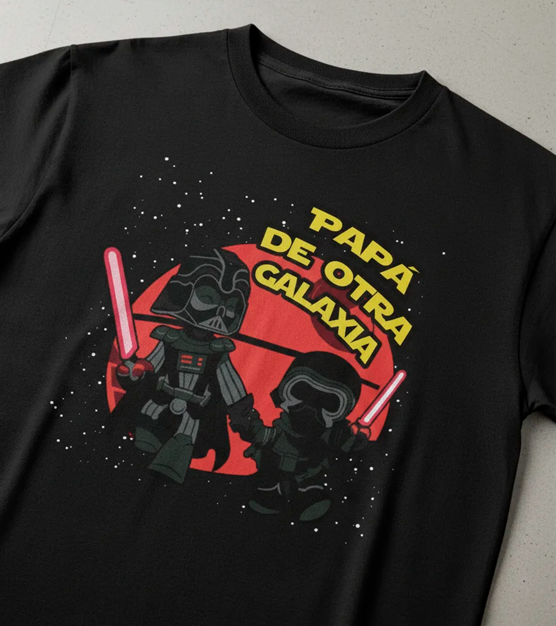 Polera Papá De Otra Galaxia - Dia Del Padre