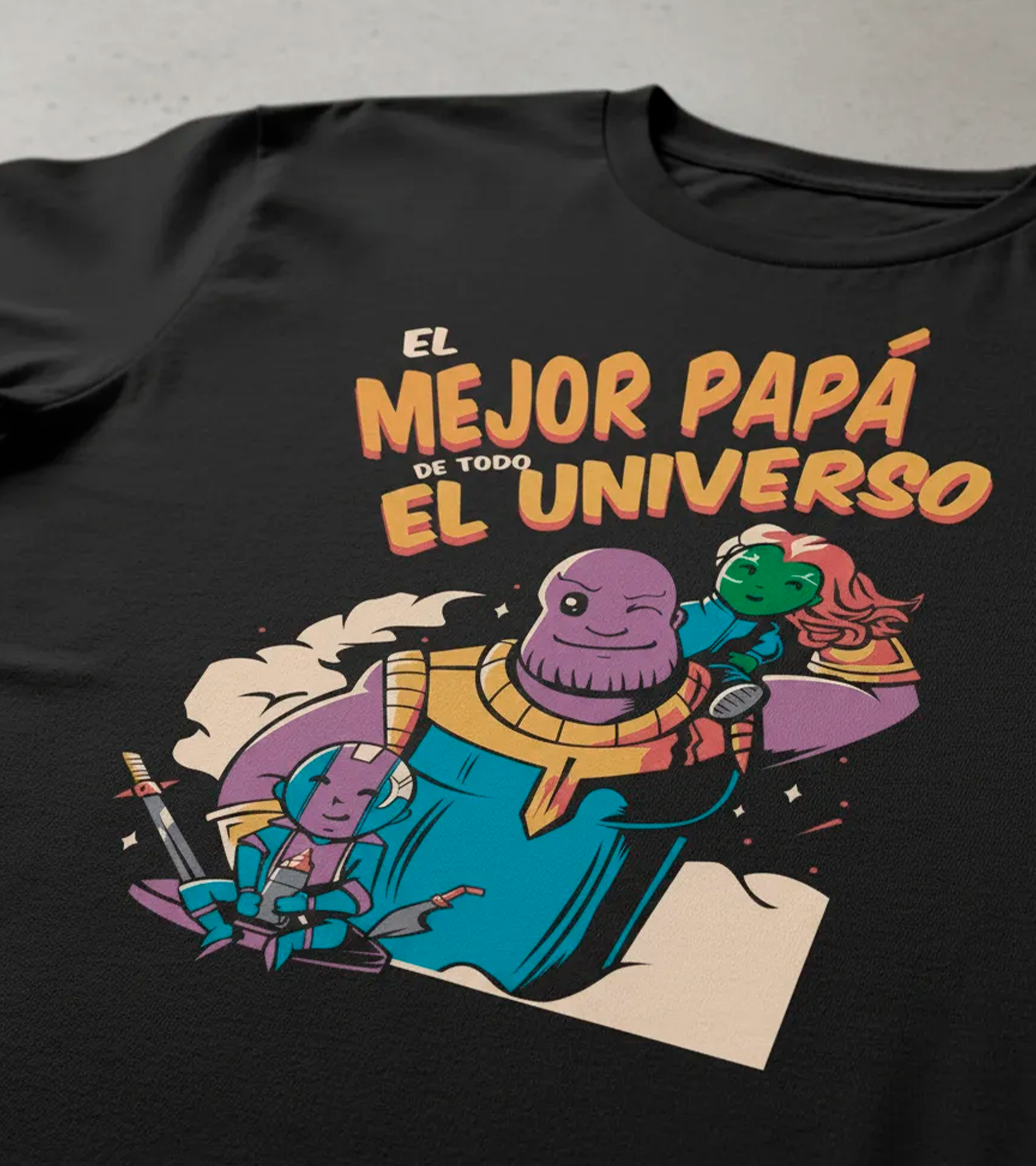 Polera Mejor Papá Del Universo - Dia Del Padre