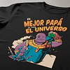 Polera Mejor Papá Del Universo - Dia Del Padre