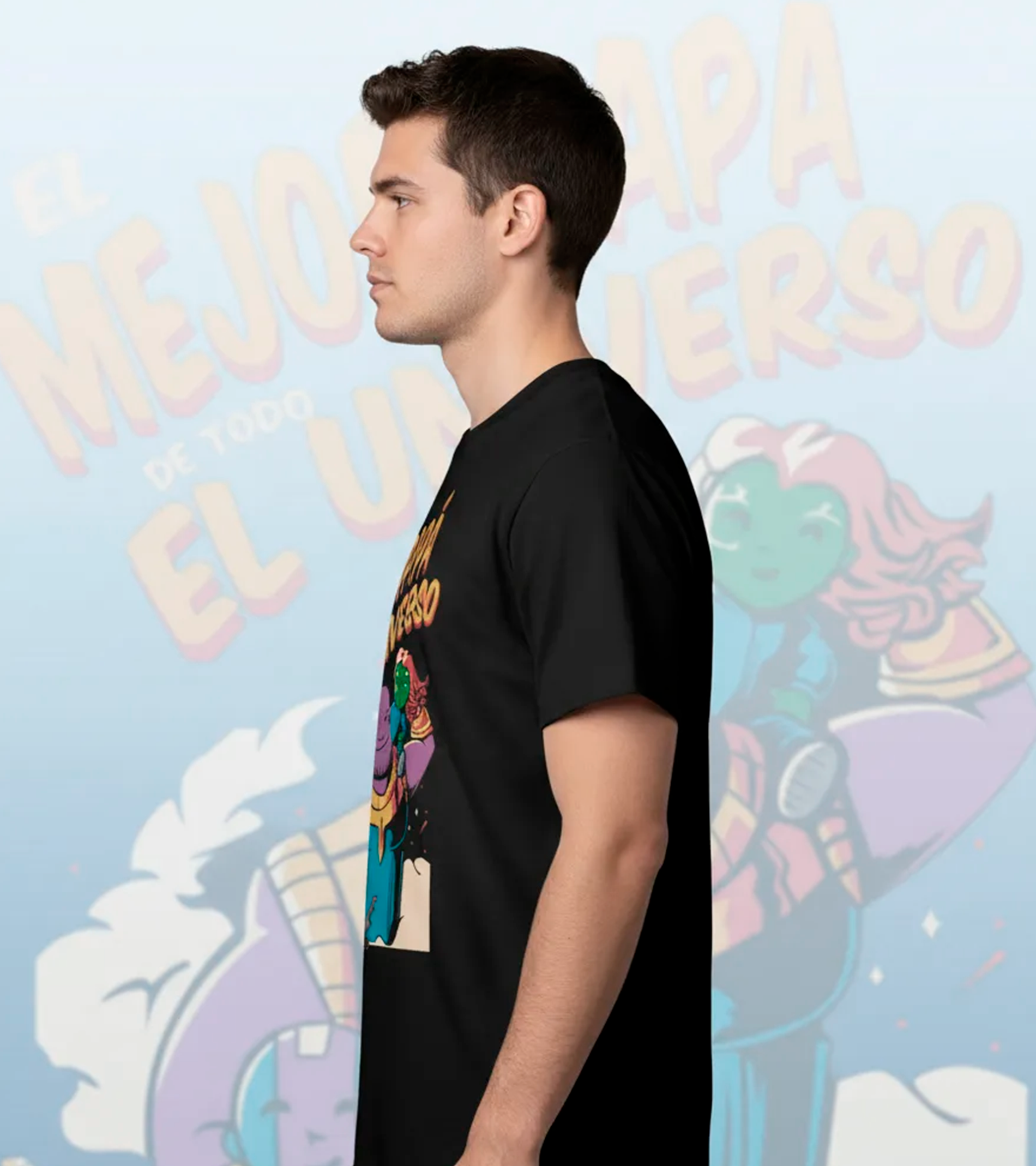 Polera Mejor Papá Del Universo - Dia Del Padre