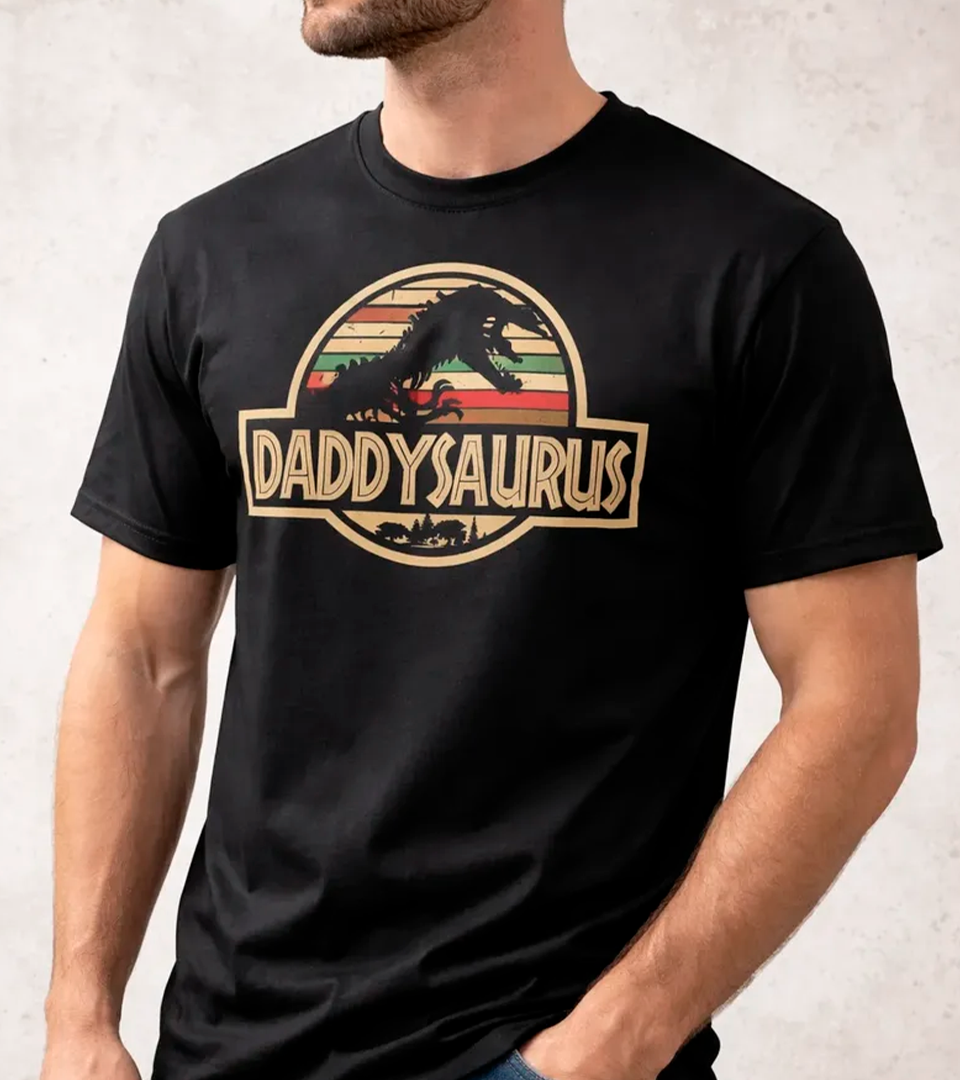 Polera Daddy Saurus - Dia Del Padre