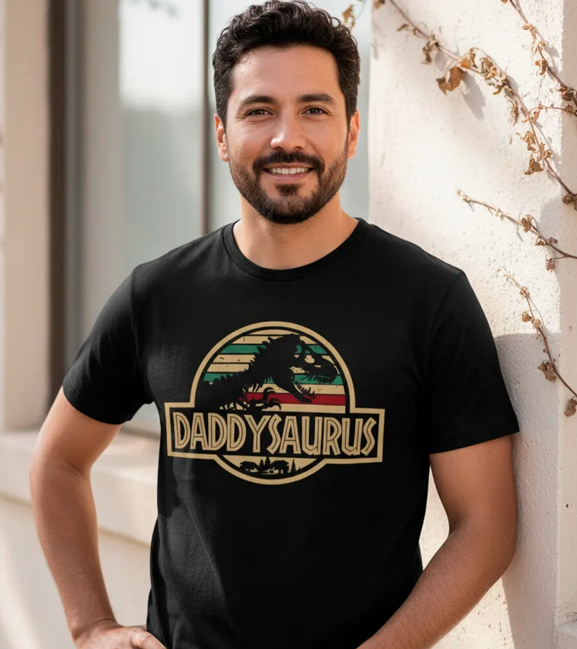 Polera Daddy Saurus - Dia Del Padre