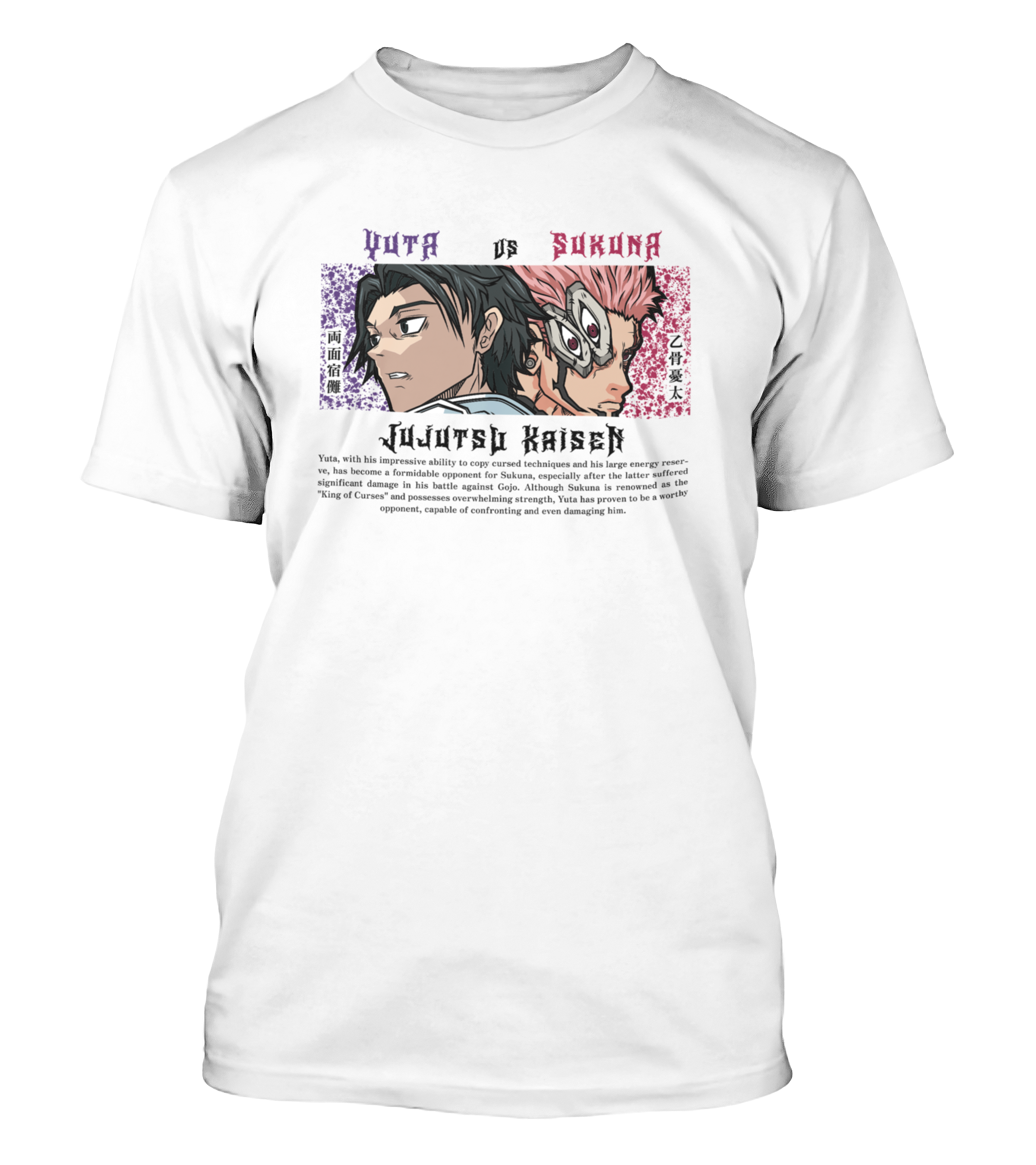 Polera Yuta Vs Sukuna