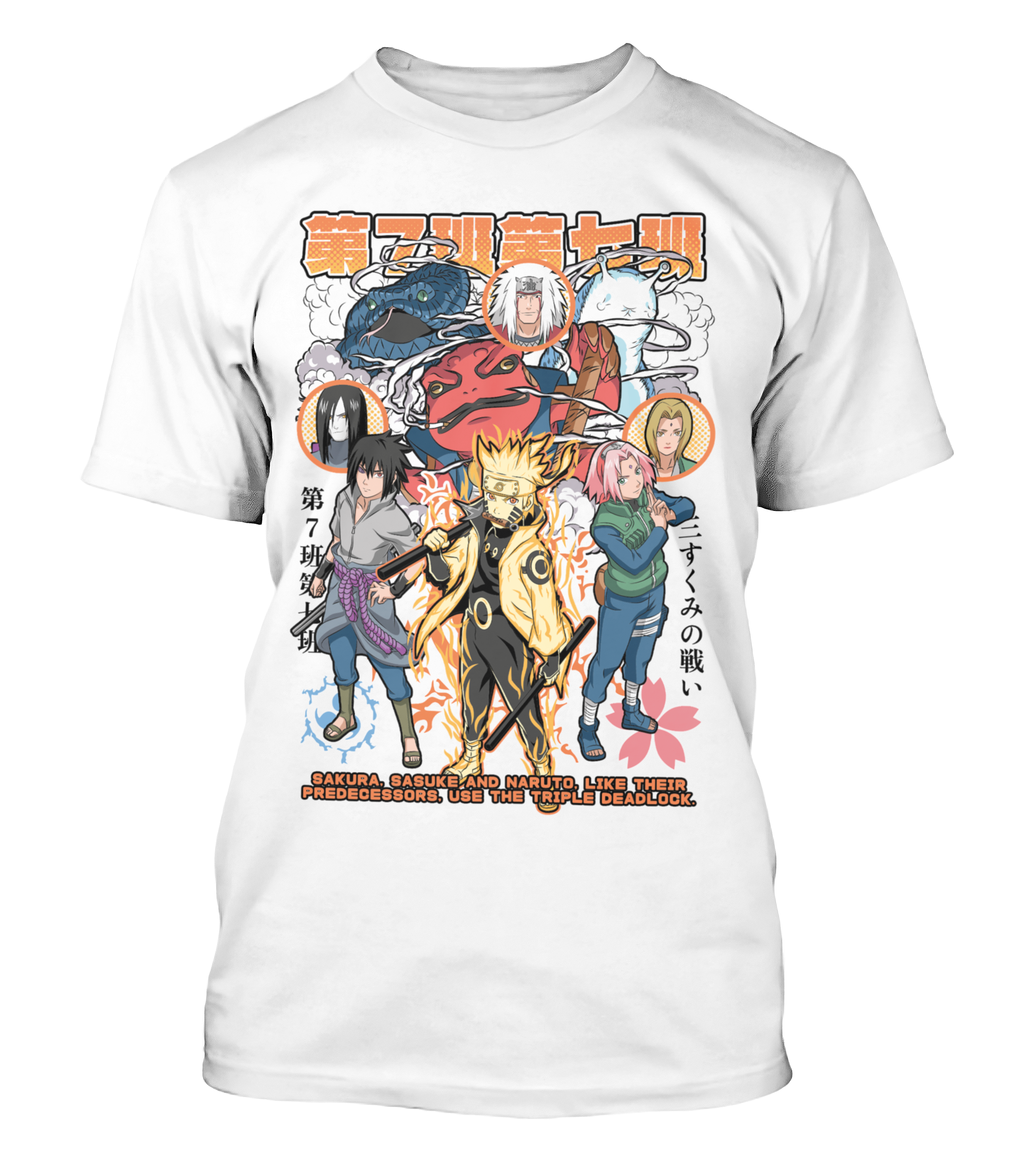 Polera Naruto y Sannin