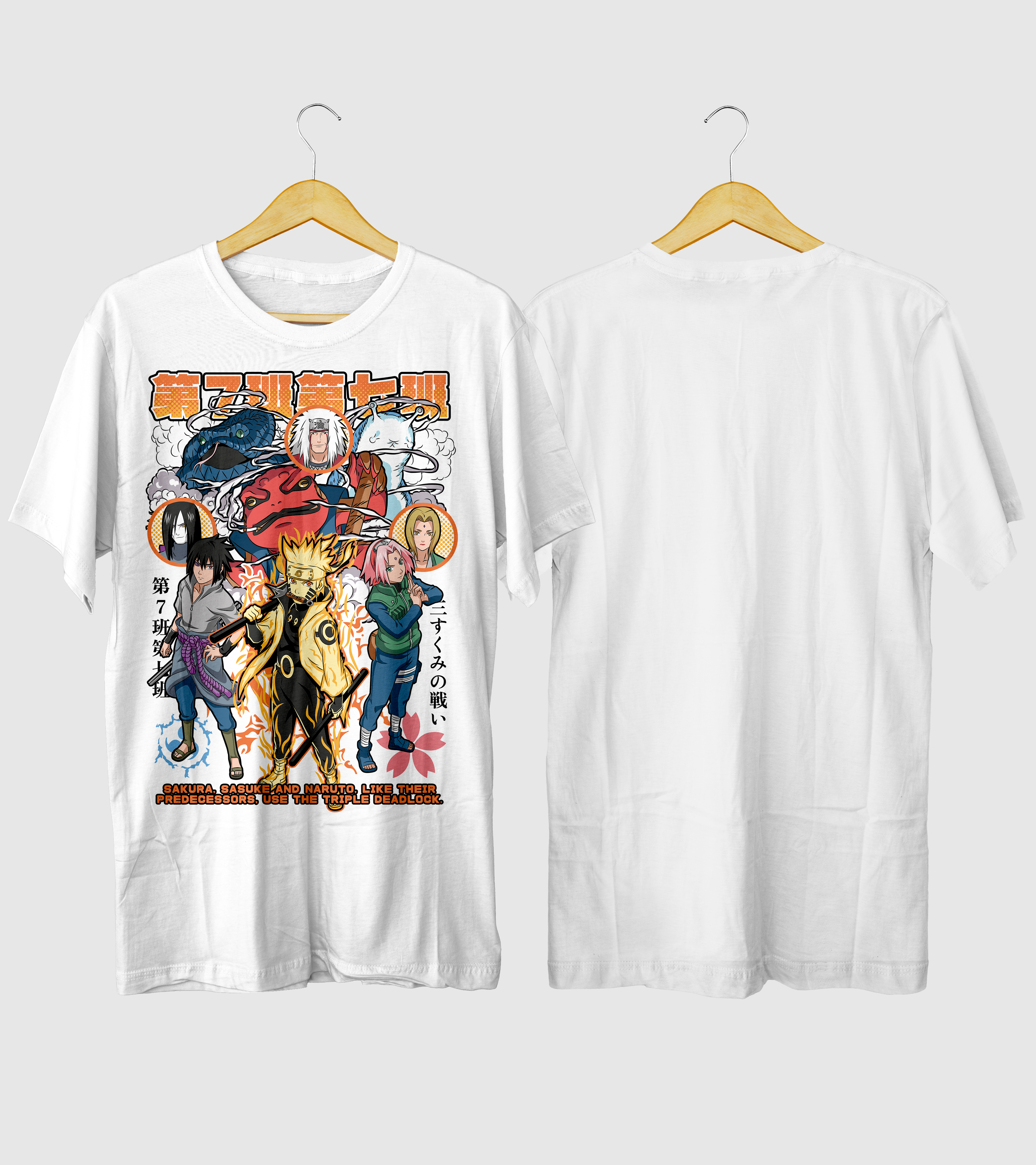 Polera Naruto y Sannin