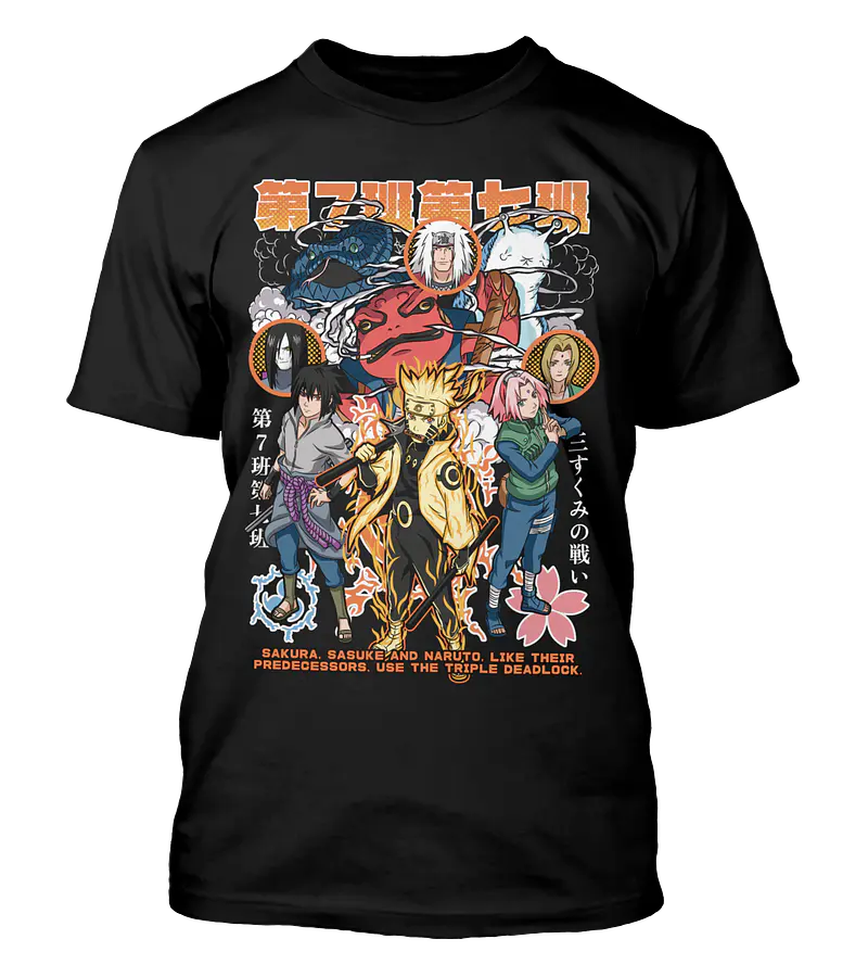 Polera Naruto y Sannin
