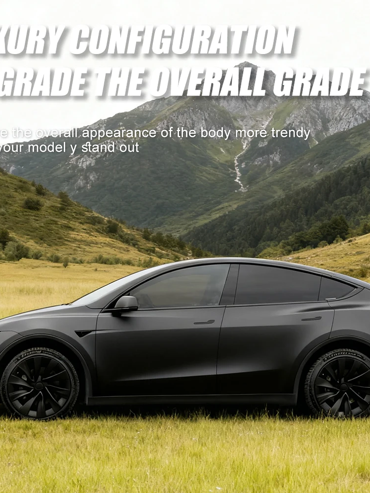 4PCS Hub Caps for Tesla Model Y Juniper 20-Inch Wheel Covers 6