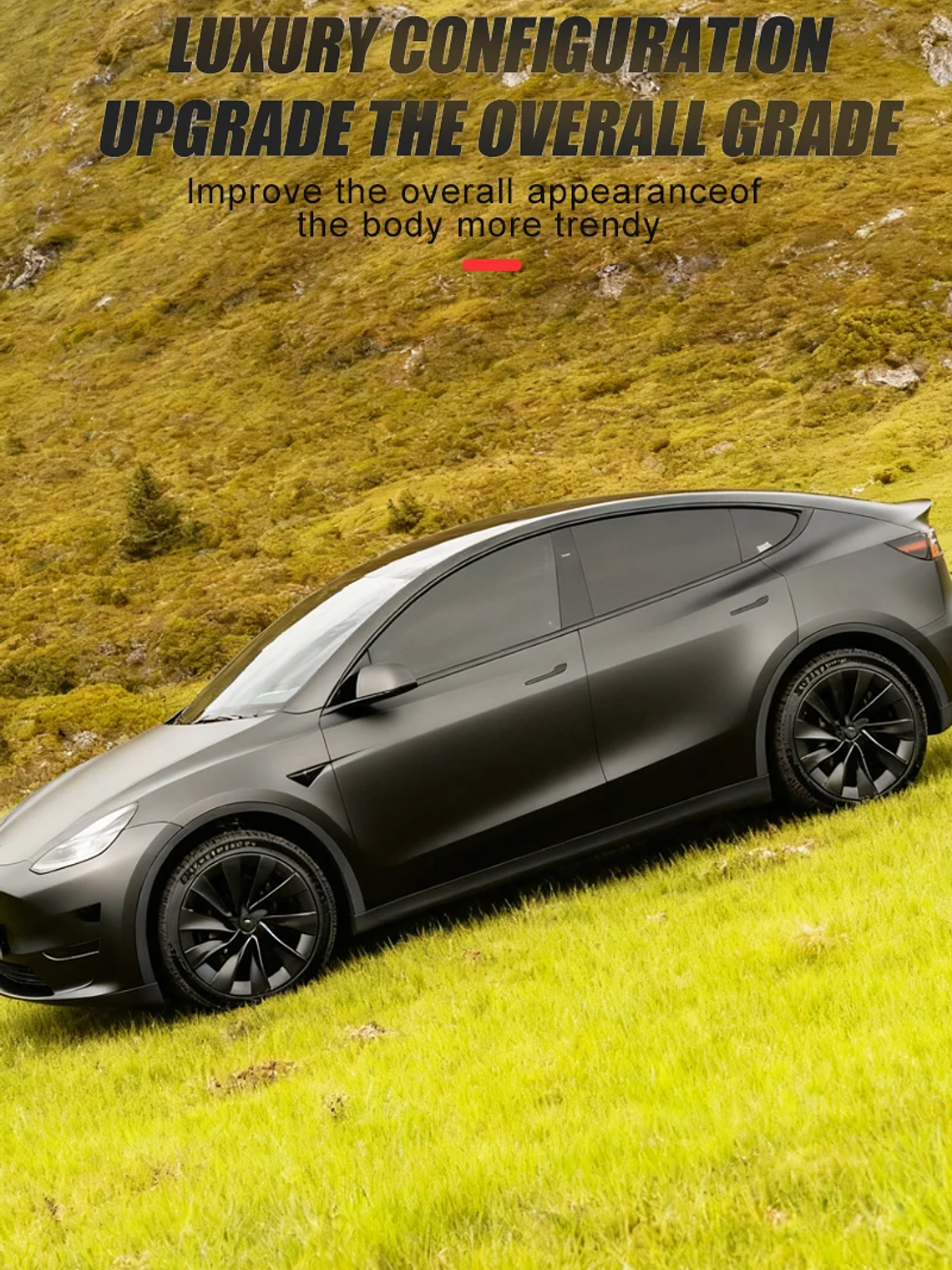 4PCS Hub Caps for Tesla Model Y Juniper 20-Inch Wheel Covers 14