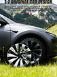 4PCS Hub Caps for Tesla Model Y Juniper 20-Inch Wheel Covers - thumbnail 18