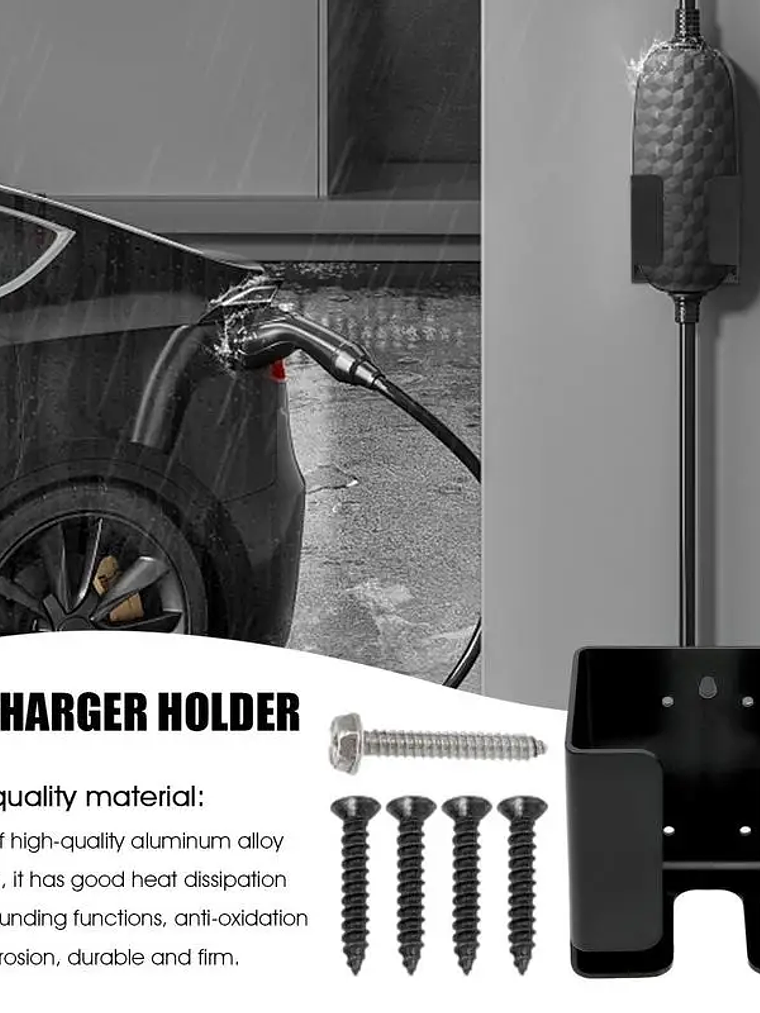 EV Charger Box Holder For New Energy Electric Car Charger Plug 3