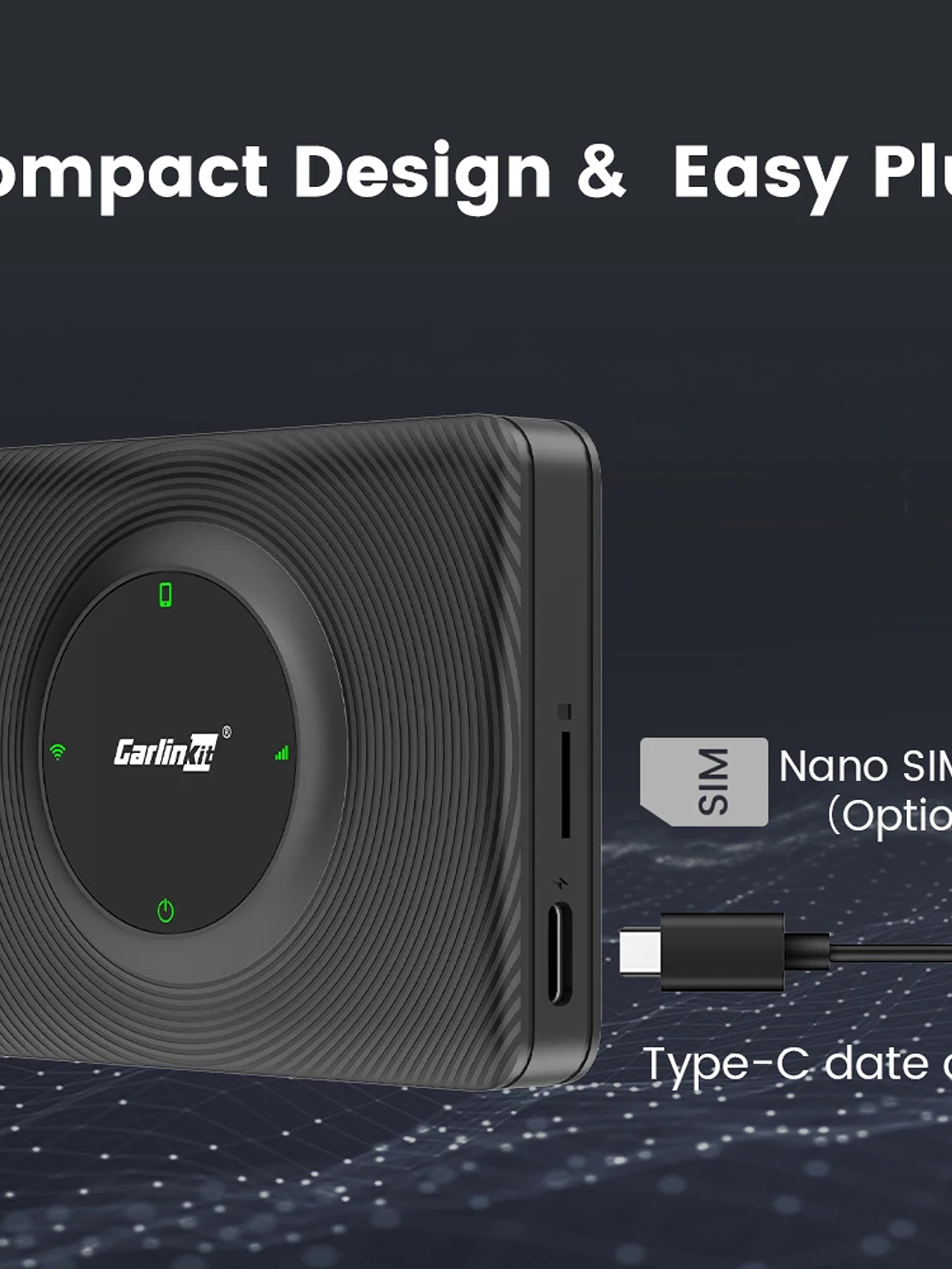 CarlinKit Wireless CarPlay Android Auto For Tesla Model 3 Model X Y Model S 21