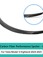 Model Y Juniper Spoiler for Tesla Model 3 Highland Real Carbon Fiber - thumbnail 8