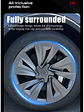 4PCS Hub Cap for Tesla Model Y Juniper 19 Inch Performance Crossflow - thumbnail 14