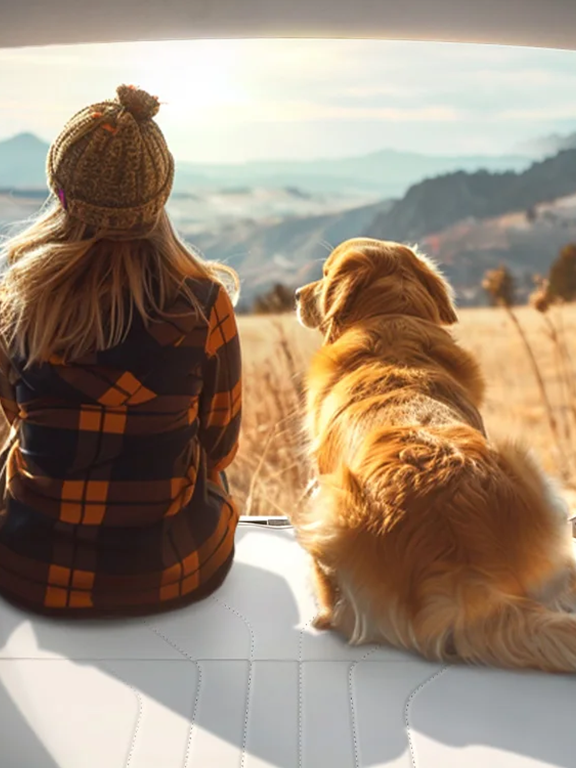 YZ For Tesla Model Y Rear Leather Seat Backrest Protective Pad Trunk Mat 11