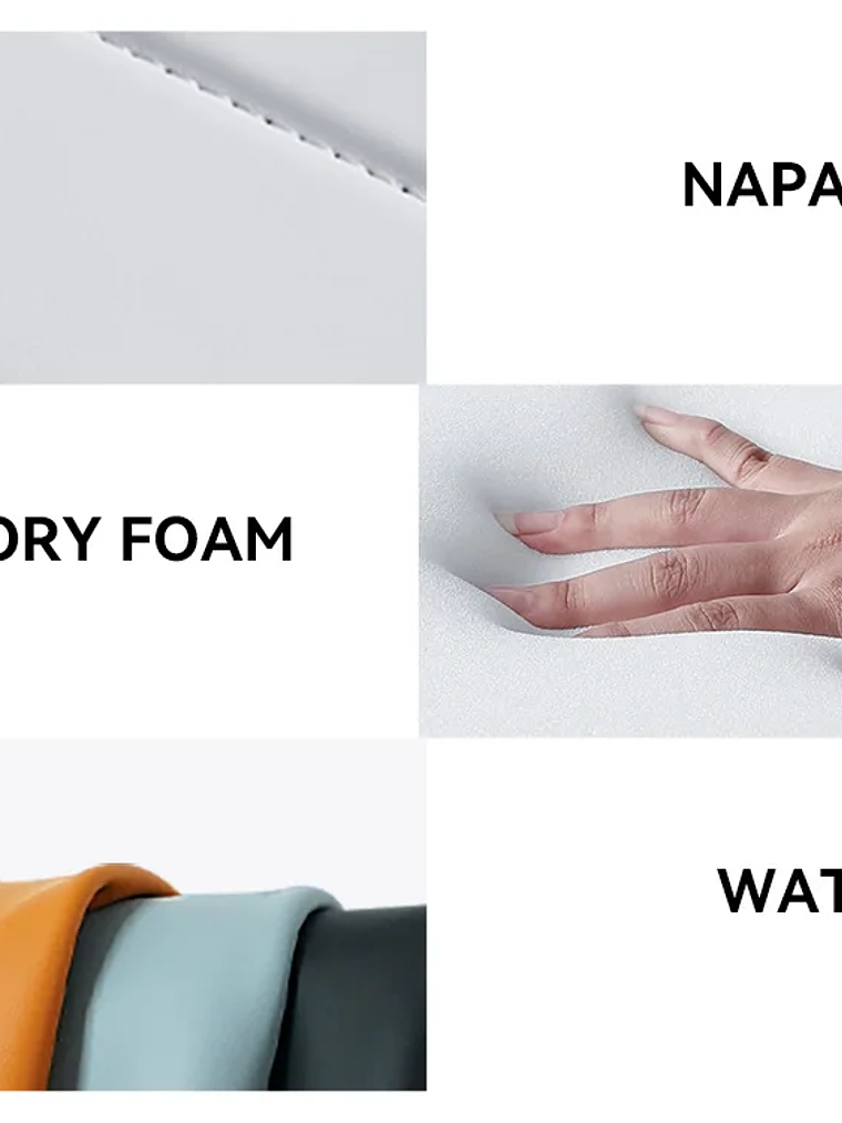 YZ For Tesla Model Y Rear Leather Seat Backrest Protective Pad Trunk Mat 12