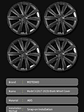 4PCS for Model 3 (2017-2023) 18 Inch Blade Wheel Cover Hubcaps Whirl Cap - thumbnail 21