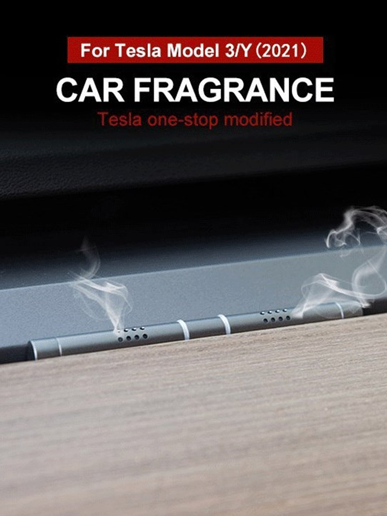Car Air Freshener Perfume Fragrance Aromatherapy Scent Diffuser Tesla Model 3 Y 1