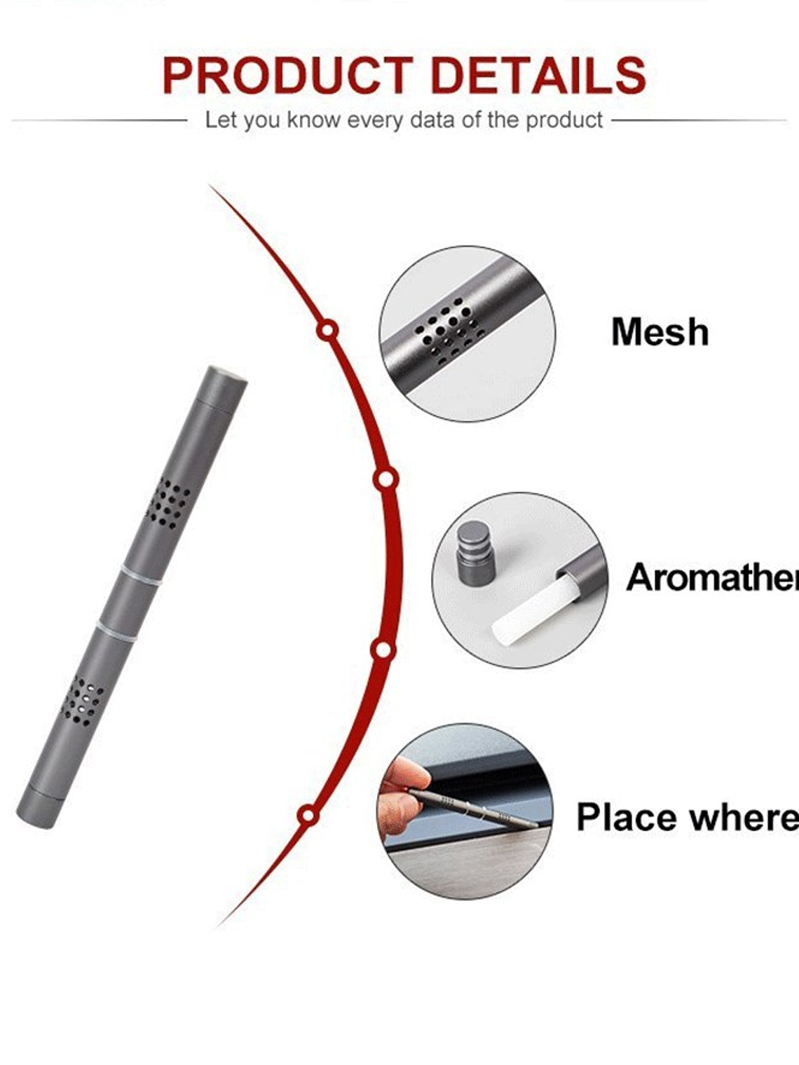 Car Air Freshener Perfume Fragrance Aromatherapy Scent Diffuser Tesla Model 3 Y 21