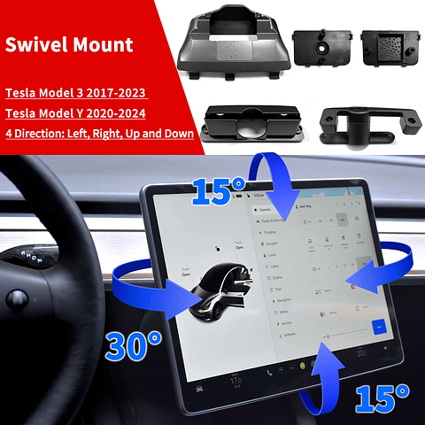 Model Y swivel Mount for Tesla Model 3 highland Tilt Screen Rotating bracket