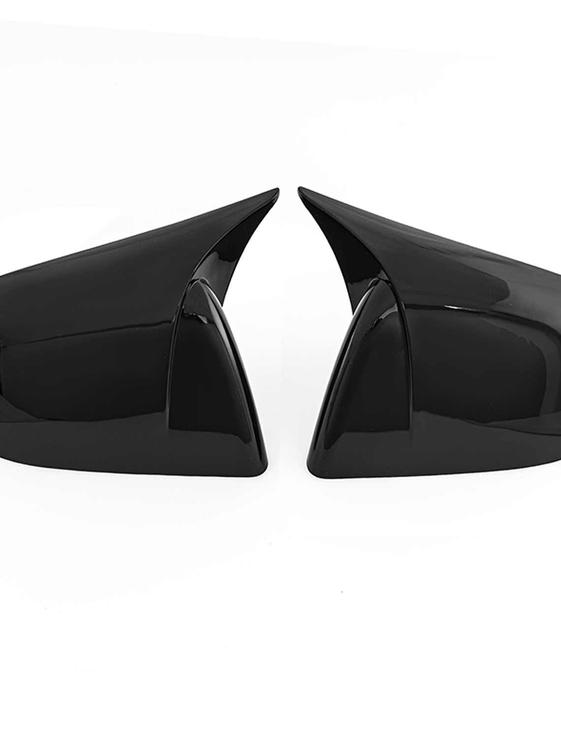 Rearview Mirror Cover Sticker For Tesla Model Y 2020-2023 Glossy Black 13