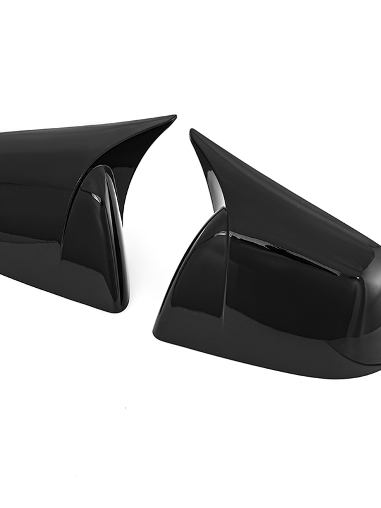 Rearview Mirror Cover Sticker For Tesla Model Y 2020-2023 Glossy Black 14