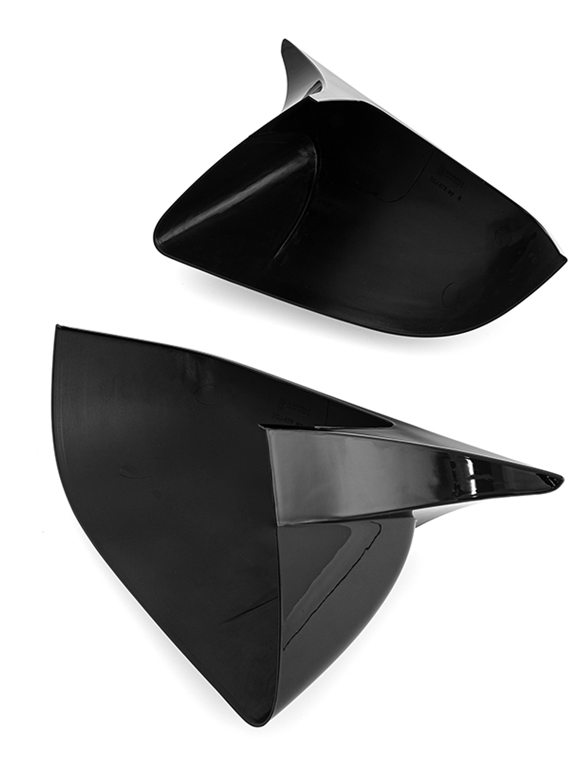 Rearview Mirror Cover Sticker For Tesla Model Y 2020-2023 Glossy Black 16