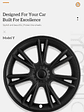 4 PCS 19Inch Sporty Wheel Hub Cap Fully Wrap Rim Cover for Tesla Model Y 2020-2024 - thumbnail 9