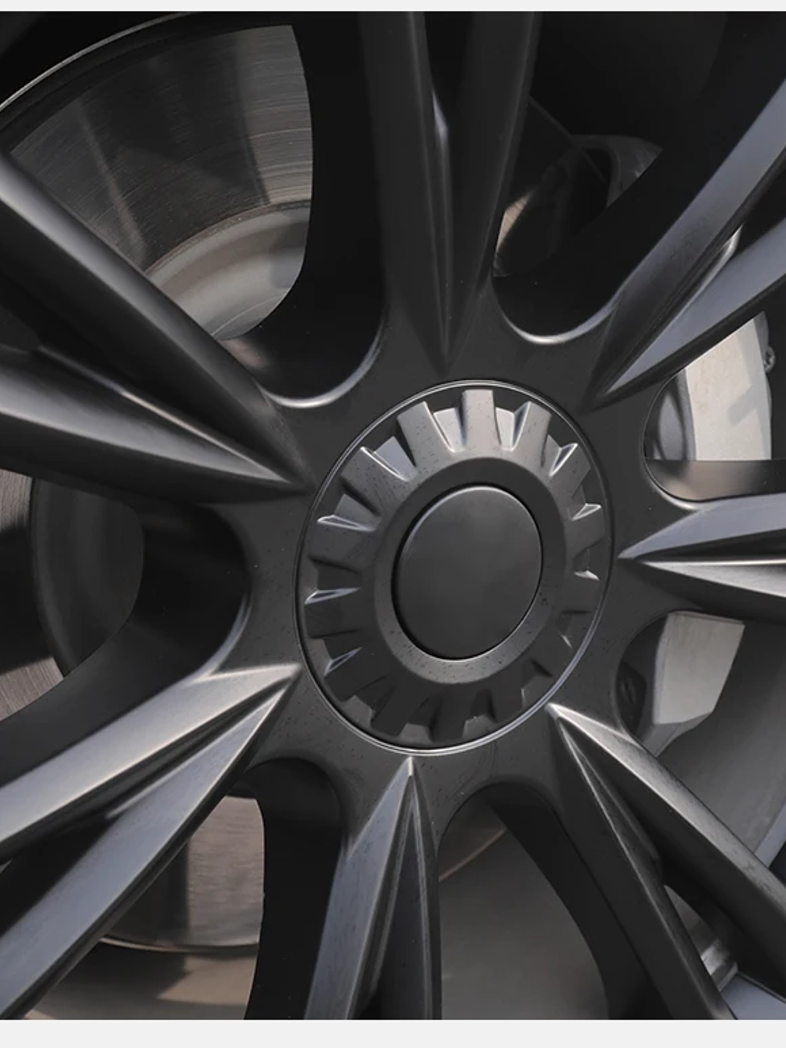 4 PCS 19Inch Sporty Wheel Hub Cap Fully Wrap Rim Cover for Tesla Model Y 2020-2024 21