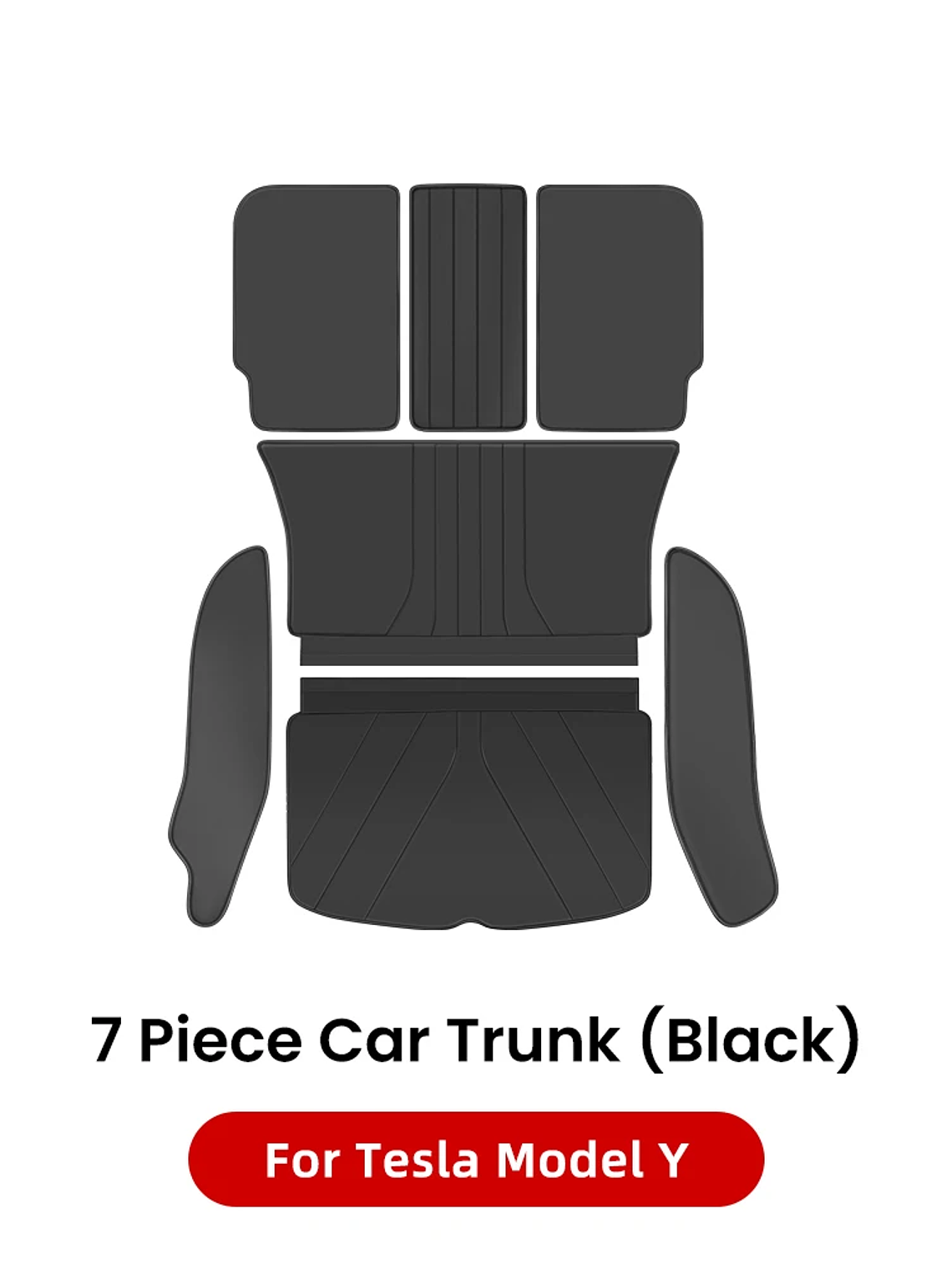 YZ High Quality Leather Trunk Mat For Tesla Model Y  Custom Full Cover Mats 10