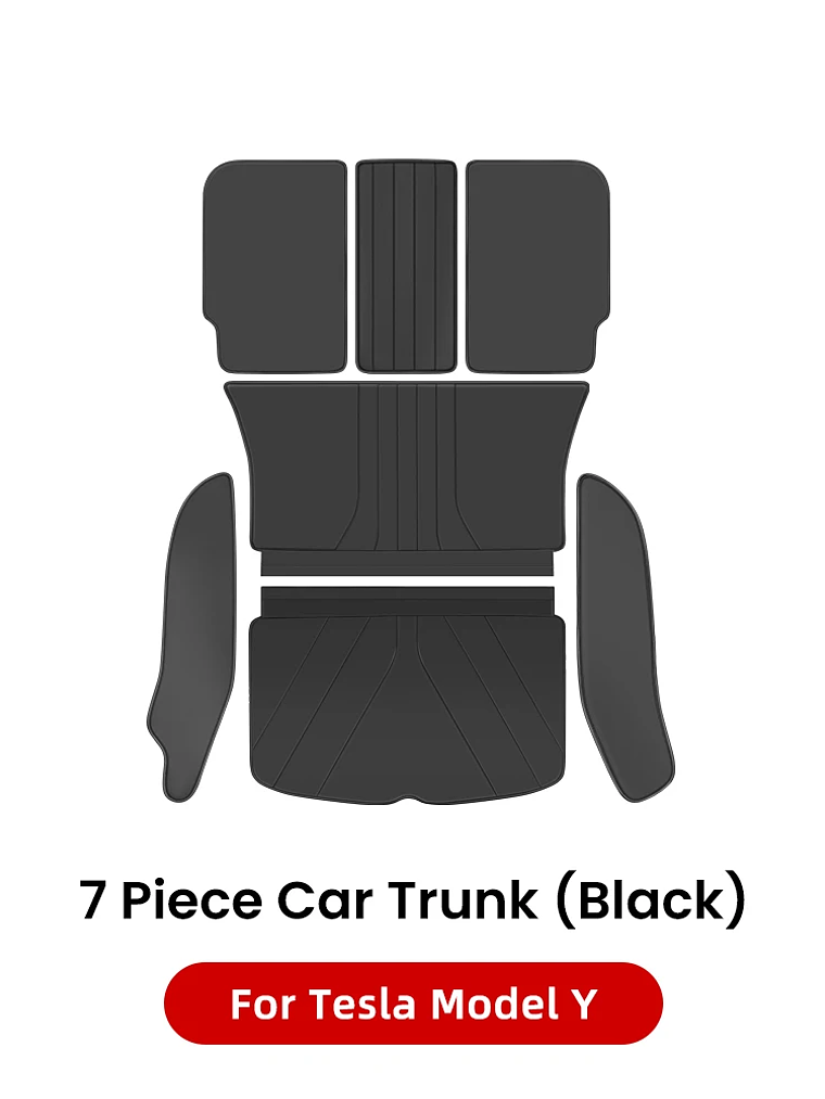 YZ High Quality Leather Trunk Mat For Tesla Model Y  Custom Full Cover Mats 10