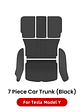 YZ High Quality Leather Trunk Mat For Tesla Model Y  Custom Full Cover Mats - thumbnail 10