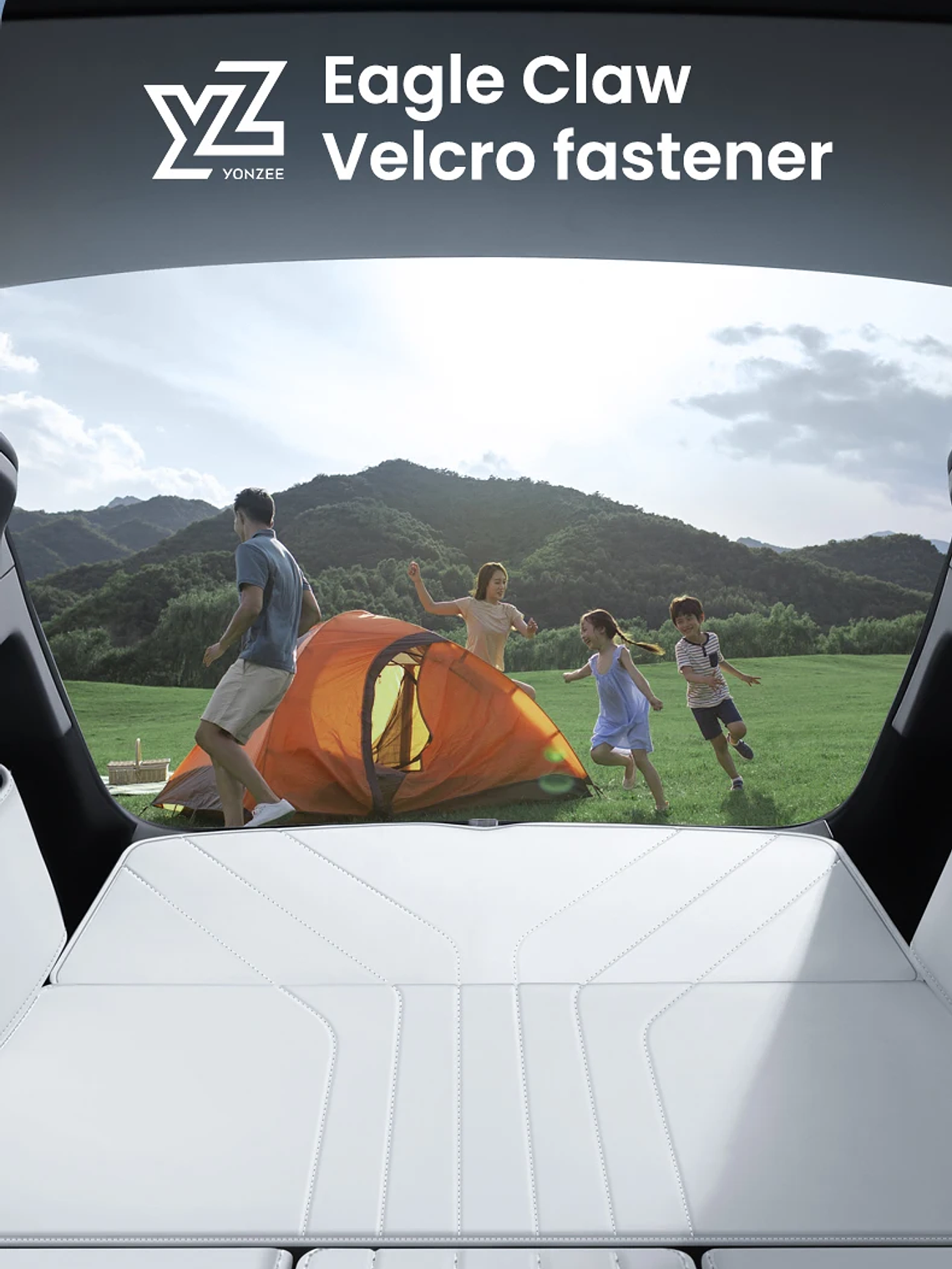 YZ High Quality Leather Trunk Mat For Tesla Model Y  Custom Full Cover Mats 22