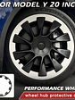 4PCS For Tesla Model Y 20 Inch Wheel Hub Protection Ring (2020-2024) - thumbnail 2