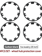 4PCS For Tesla Model Y 20 Inch Wheel Hub Protection Ring (2020-2024) - thumbnail 11
