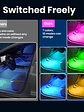 Car Interior Ambient Foot Well Light In Car APP Control Neon LED - thumbnail 13