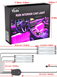Car Interior Ambient Foot Well Light In Car APP Control Neon LED - thumbnail 34