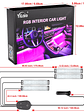 Car Interior Ambient Foot Well Light In Car APP Control Neon LED - thumbnail 37