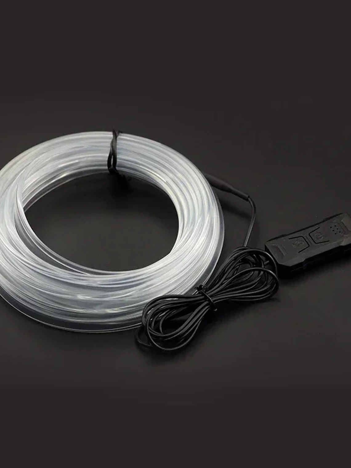 2/3/4/5M RGB Car Interior Ambient LED Light Strip Invisible USB Fiber Optic 21