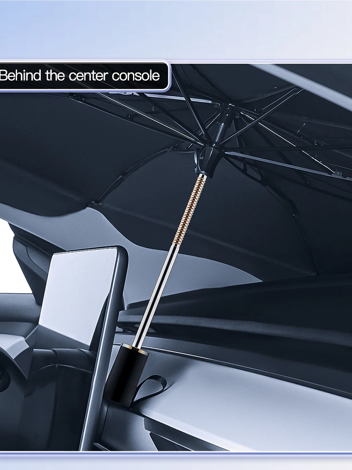 For Tesla Model Y/3/S/X Sunshades Parasol Car Front Sunshades 10