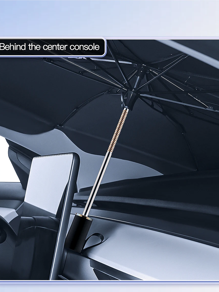 For Tesla Model Y/3/S/X Sunshades Parasol Car Front Sunshades 10