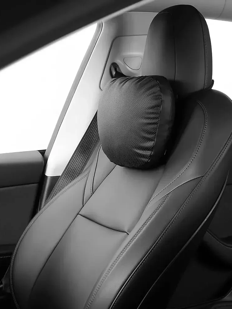 Suede Comfortable Headrest Neck Pillow For Tesla Highland Model 3/Y Model S Model X 8