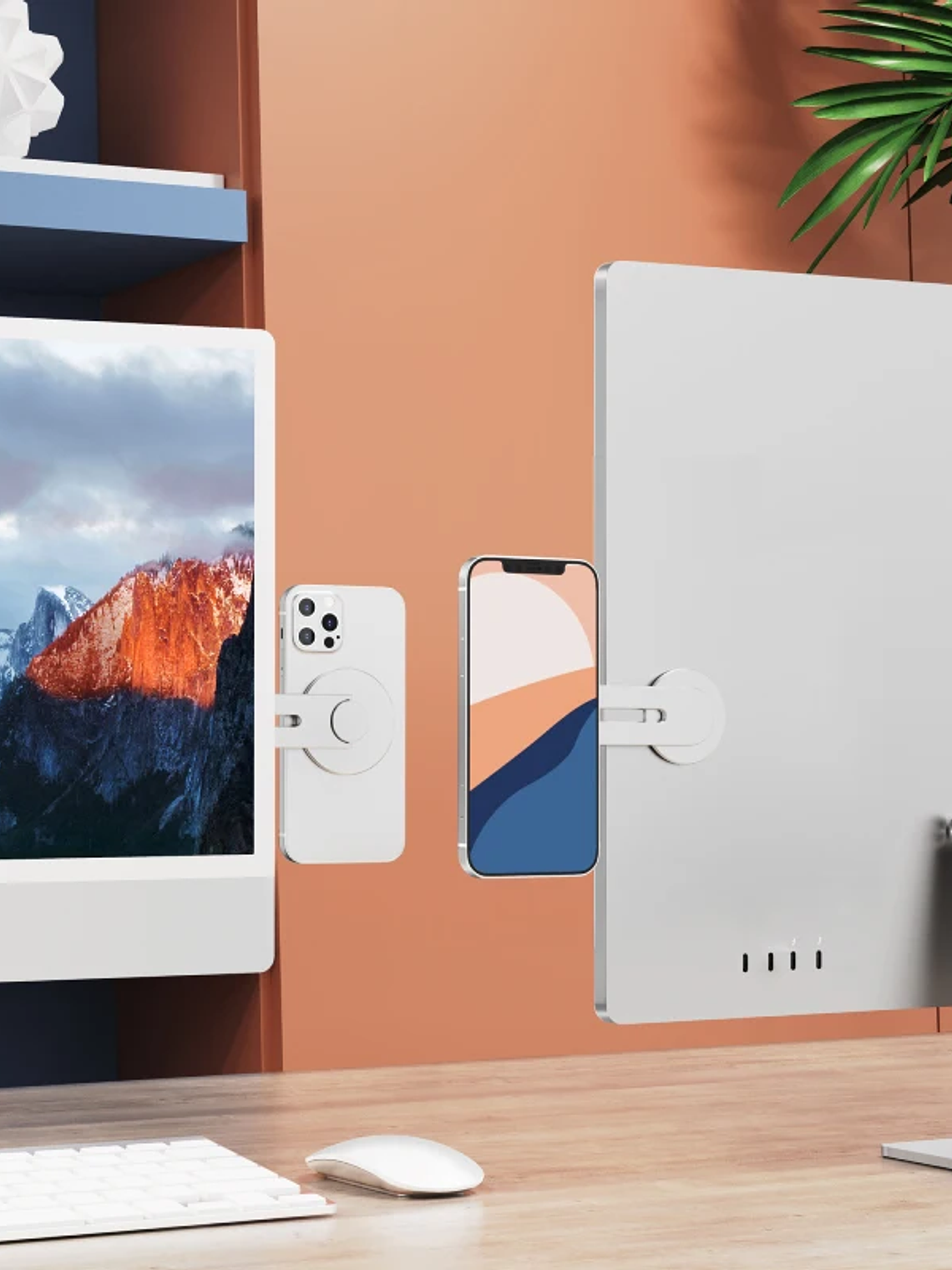 Magnetic Phone Holder For iPhone 15 14 Pro Magsafe Mount Support for Tesla model Y 3 13