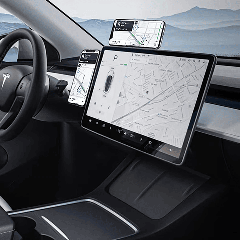 Magnetic Phone Holder For iPhone 15 14 Pro Magsafe Mount Support for Tesla model Y 3