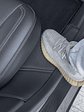 Tesla Model Y rear door sill anti kick pad, rear door suede protection pad - thumbnail 4