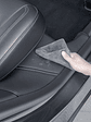 Tesla Model Y rear door sill anti kick pad, rear door suede protection pad - thumbnail 9